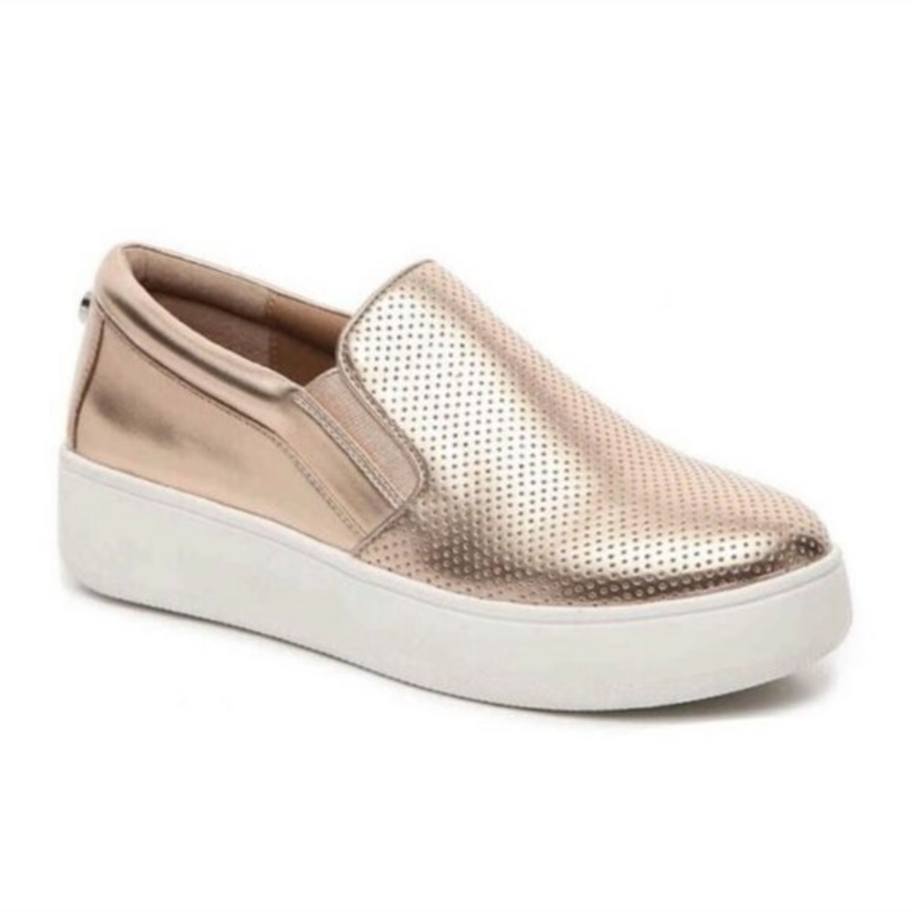 Steve Madden Rose Gold Slip On Sneakers